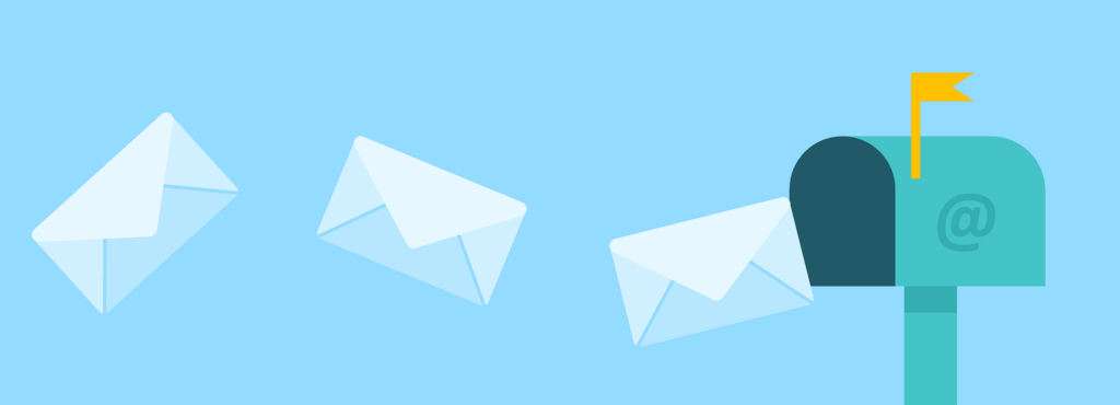 E-mail Illustration zum Thema: Durch Feedback die Zielgruppe besser kennenlernen